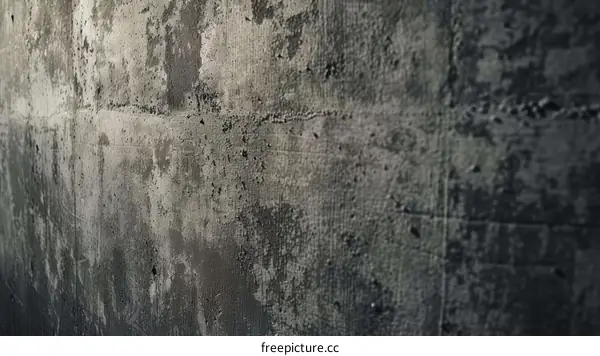 Close up of a Distressed Concrete Wall