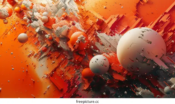 Abstract 3D Planet Rendering