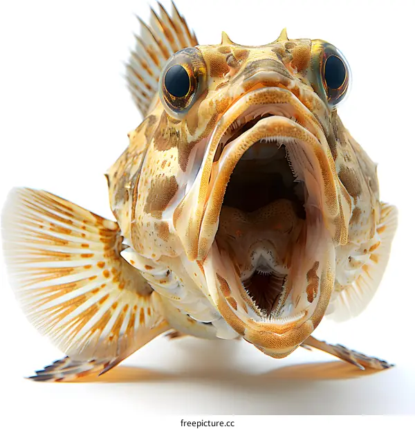 Fish Face with Open Mouth