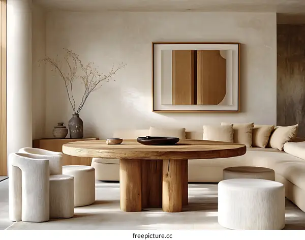 Modern Minimalist Dining Room Interior Design