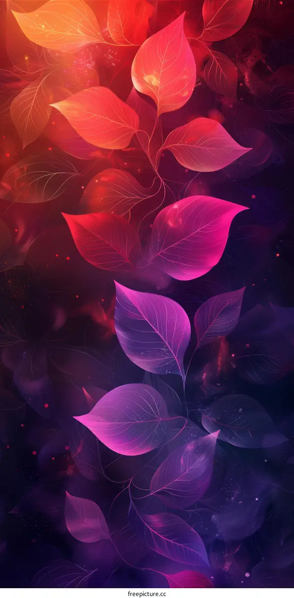 Mesmerizing Pink Leaves