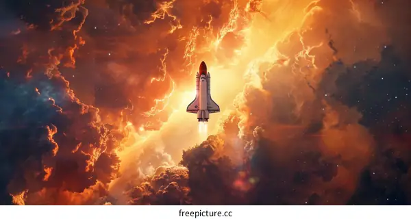 Space Shuttle Atlantis Launch