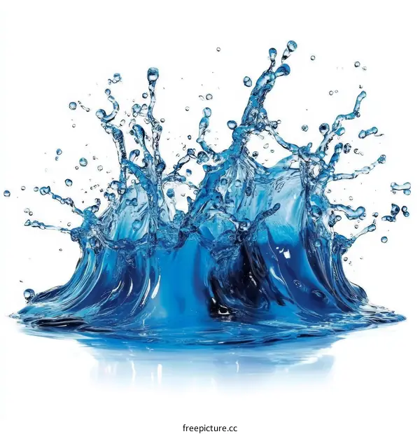 Water Splash Visual Art Illustration