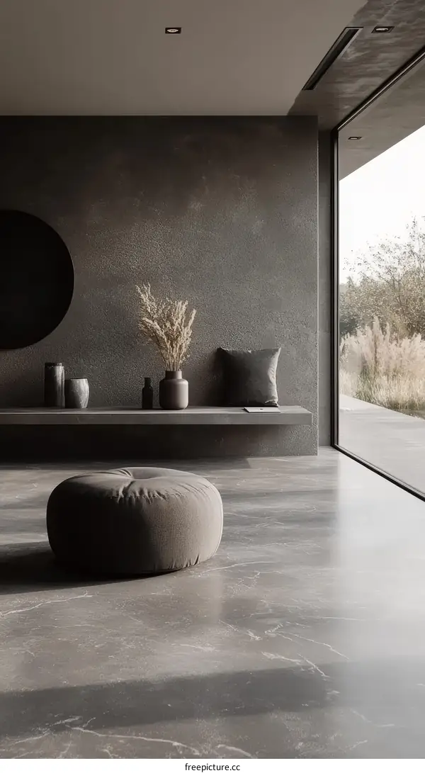 Modern Minimalist Interior Living Room Design