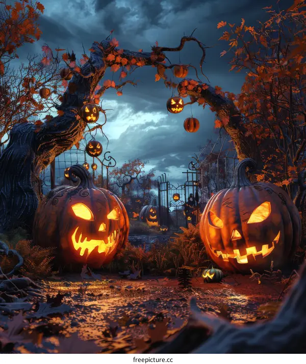 Halloween Pumpkin Night