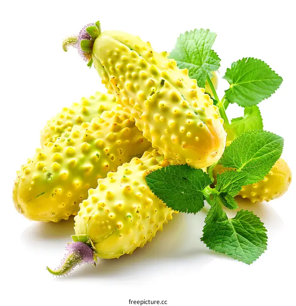 Fresh Yellow Lemon Cucumbers