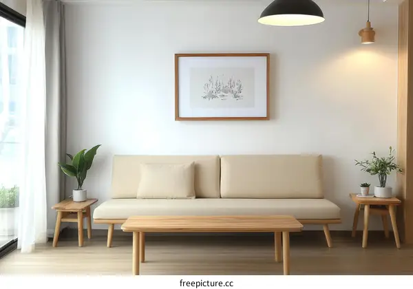 Modern Minimalist Living Room Interior Design