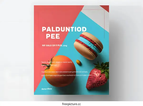 Food Photography Colorful Macaron Strawberry Tomato Olive