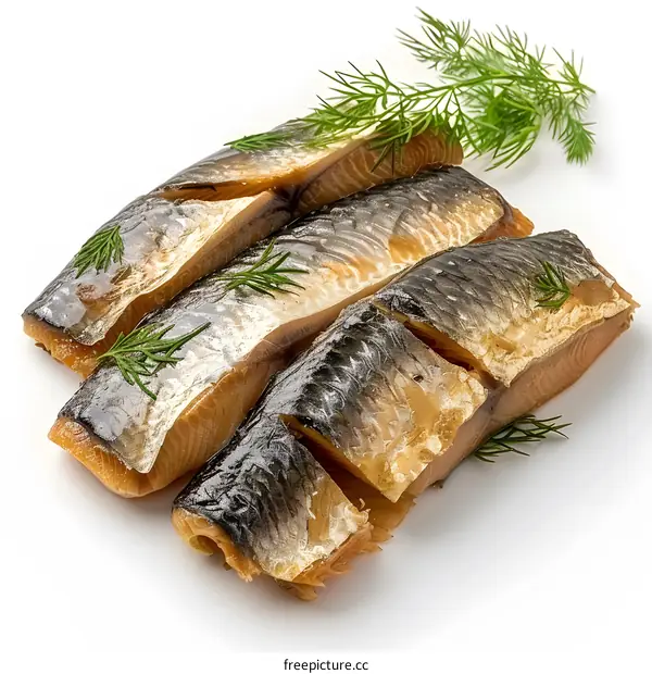 Smoked Herring Fillets with Dill