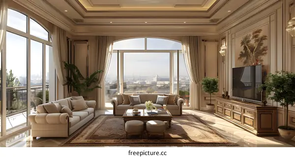 Luxury Apartment Living Room