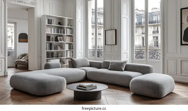 Modern European Living Room Sofa Set