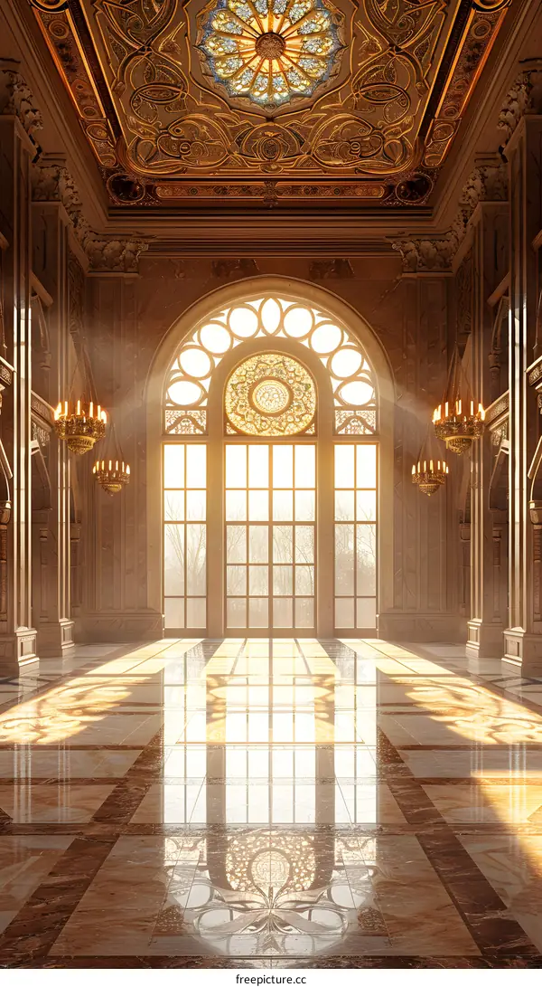 European style luxury hall