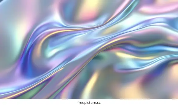 Abstract iridescent fabric texture design