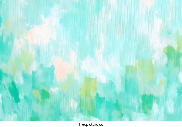 Abstract Aqua Painting