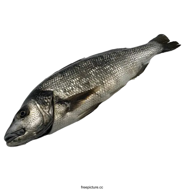 [Transparent Background PNG]Fresh Fish on White Background
