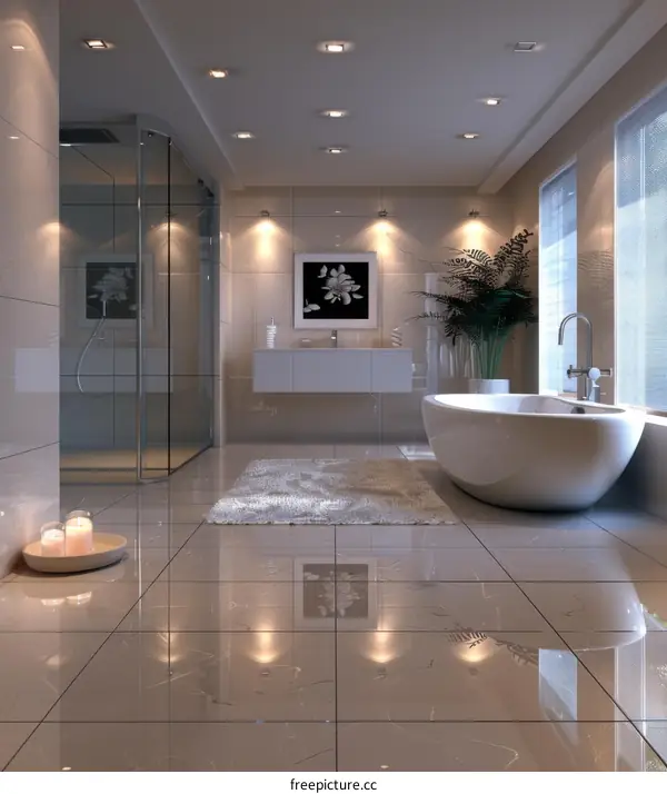 Modern Elegant Bathroom Interior Design