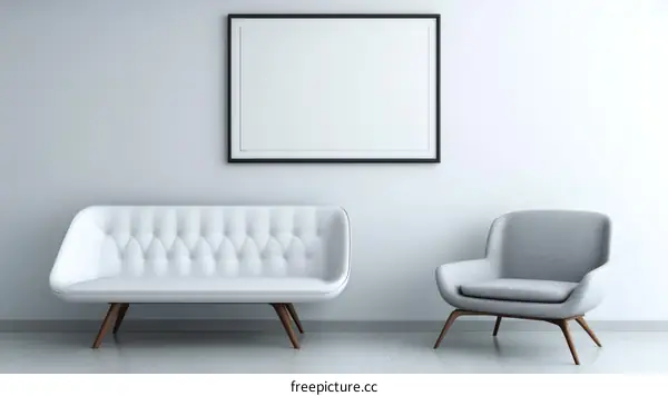 Modern Minimalist Living Room Interior Design