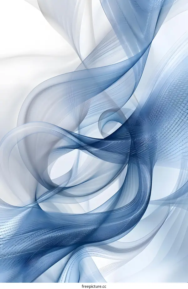 Blue and white abstract background