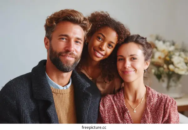 Happy Family Portrait