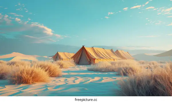 Luxury Desert Camp Tents