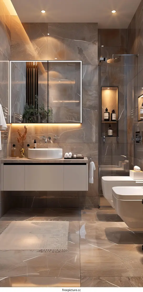 Modern Luxury Bathroom Interior Design