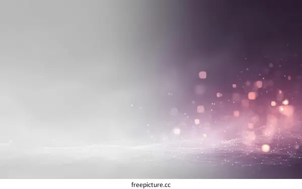 Abstract Gradient Background Design with Sparkling Dots