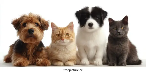 Adorable Pets Together