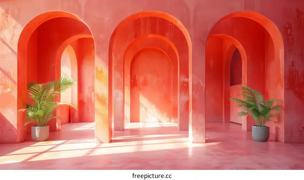 Pink Archway