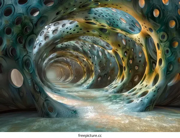 Organic Tunnel of Surrealism