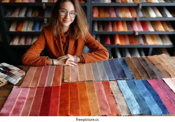 Fabric Sample Selection by a Designer