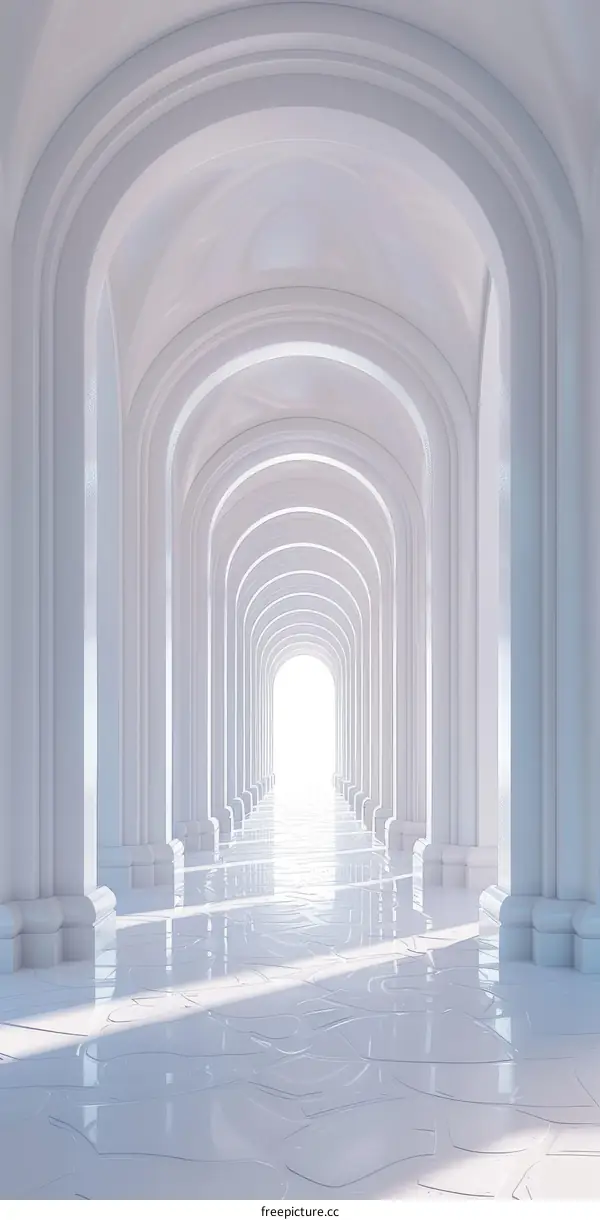 Futuristic Sci-Fi Corridor