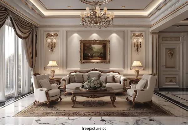 Luxurious Living Room