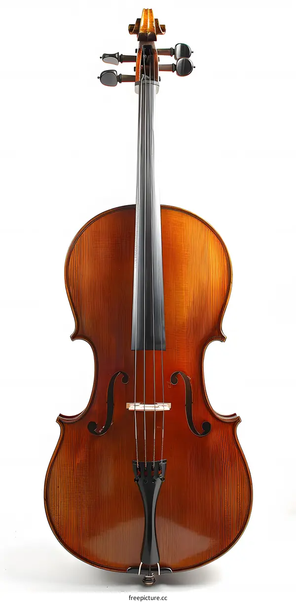 Cello close up