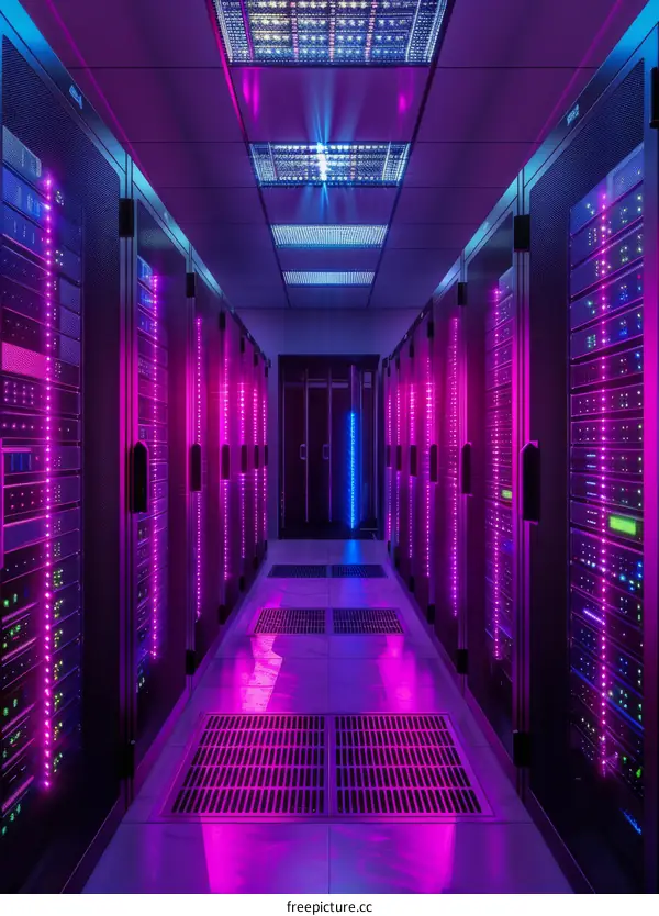 Server Room Infrastructure in Advanced Digital Environment