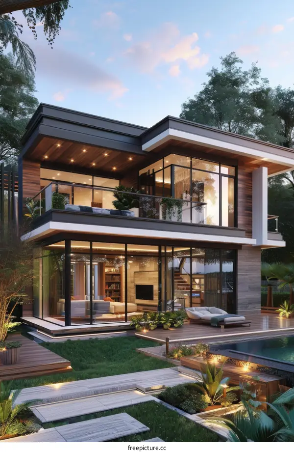 Modern Luxury Villa Exterior Design