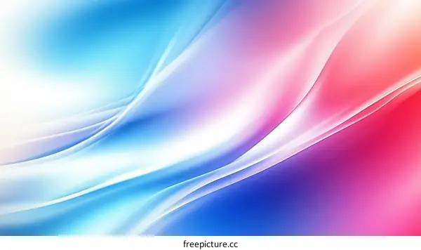 Abstract Colorful Flowing Lines Background Design