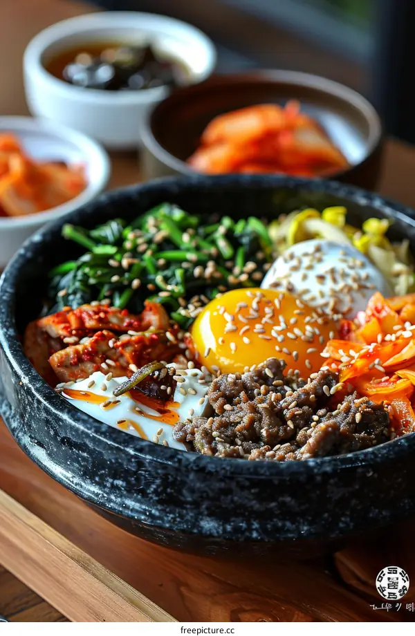 Authentic Korean Cuisine: Bibimbap, A Culinary Delight
