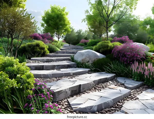 Landscape design效果图