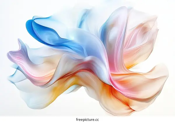 Abstract Flowing Colors