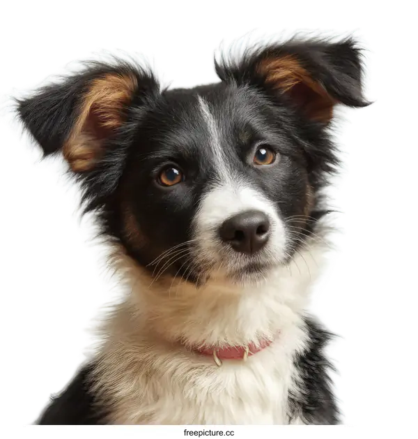 [Transparent Background PNG]Close-up Portrait of a Puppy