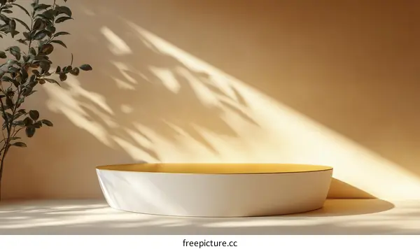 Minimalist Product Showcase with Natural Light