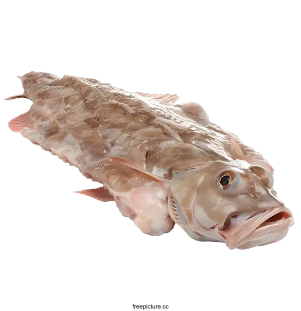 [Transparent Background PNG]Fresh raw fish on white background