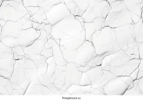 Cracked white surface