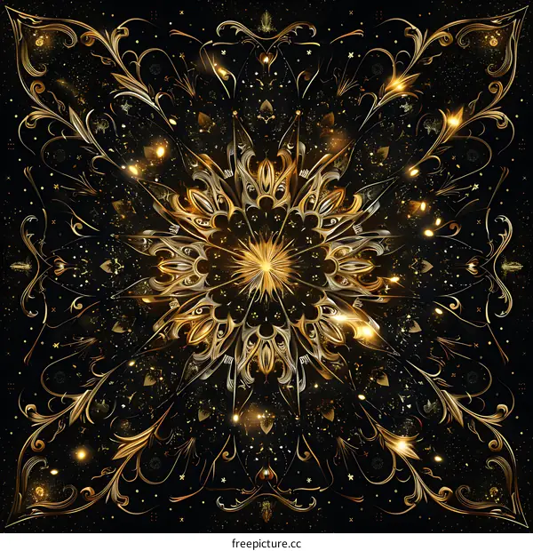 Golden Kaleidoscope