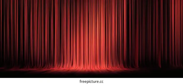 Abstract Red Curtain Stage Background Design