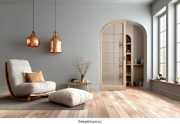 Modern Minimalist Living Room Interior Design