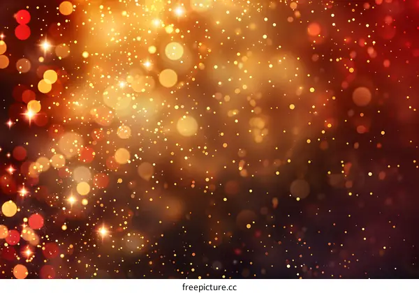 Golden Christmas background