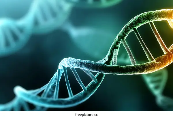 DNA Double Helix Structure Illustration