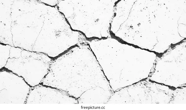 Cracked Concrete Texture Background