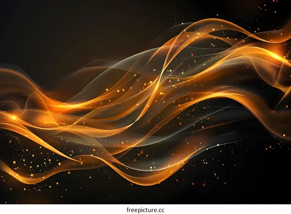 Golden waves and particles